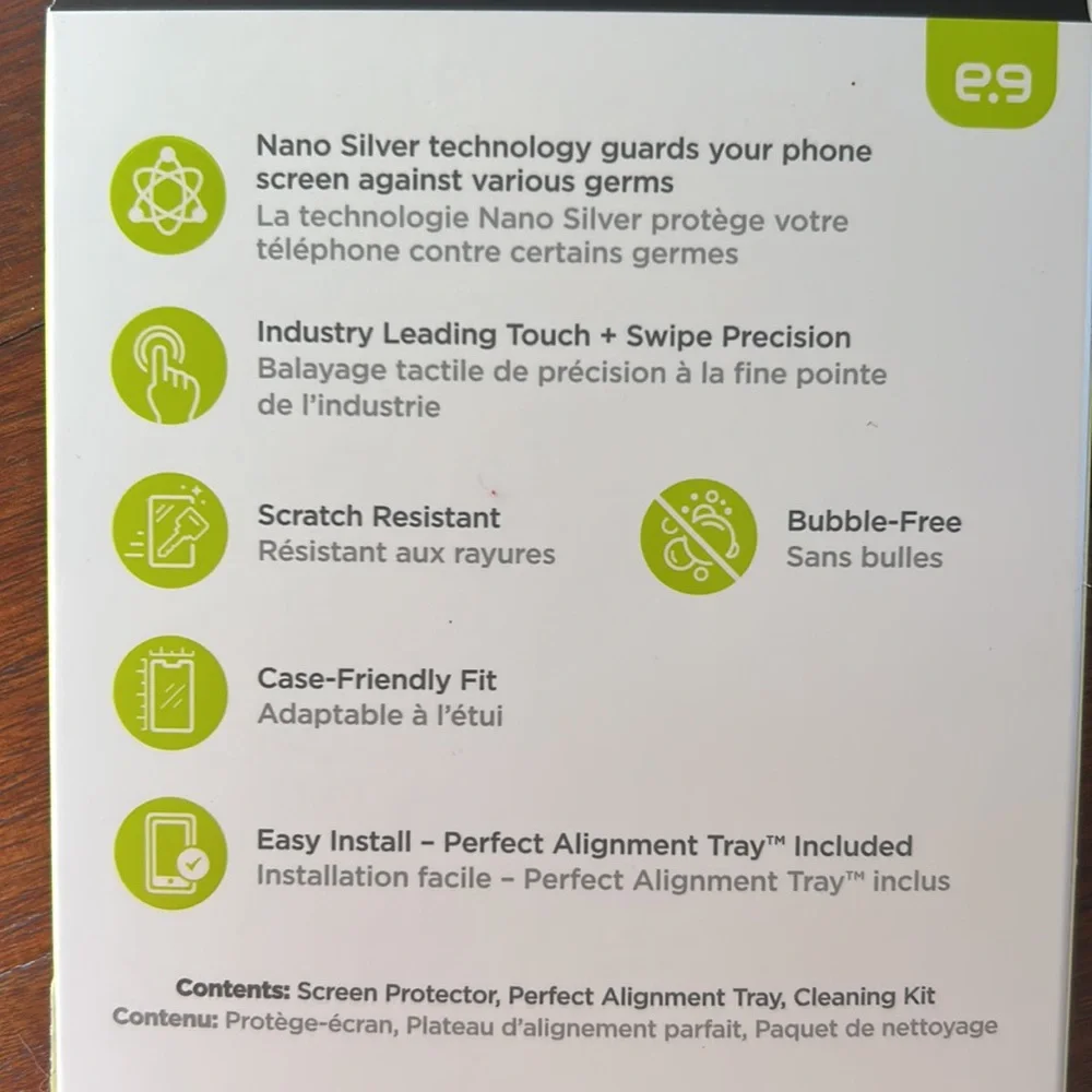 Tempered Glass Screen Protector iPhone 14 iPhone 13/ 13 Pro